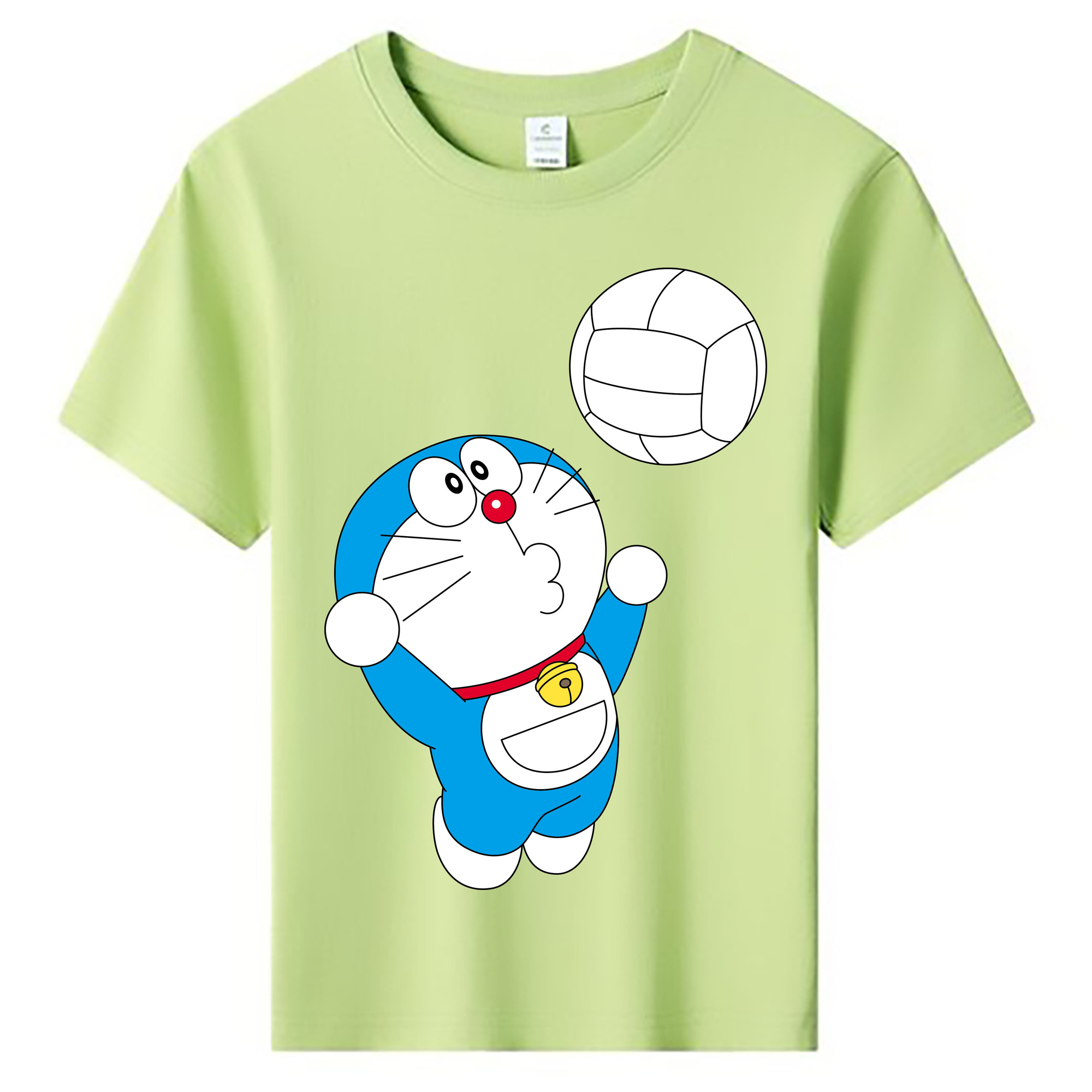 （画像用） ドラえもん Doraemon 綿100％キッズTシャツ（フロントプリント）